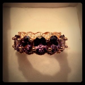 Natural Amethyst ring